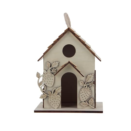 7" Strawberry DIY Plywood Birdhouse by Make Market®